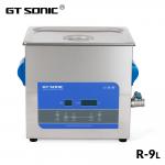 Stainless Steel Ultrasonic Vegetables Cleaner 200w Sonic Cavitation Machine With Knobs for sale