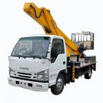 ISuzu 27 Meter High Altitude Work Truck Telescopic Arm Work Platform Truck Custom COLOR for sale