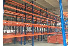 China High Density Metal Steel Storage Heavy Duty Pallet Racks Customized Coating supplier