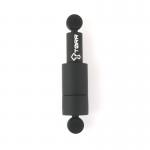 Data Encryption Round Custom USB Flash Drives PVC/Silicone Material