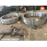 ASME SA105 Carbon Forged Steel Body Flange On Shell For Heat Exchanger for sale
