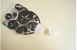 China Custom printed 3oz doy-pack baby food reusable spout pouch with double k supplier