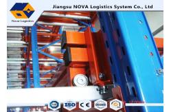 China Removable / Portable Push Back Pallet Racking Q235 Steel For Space Utilization supplier