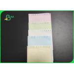 Eco - Friendly 48g 55g 80g Printed Carbonless Paper Jumbo Roll For Office