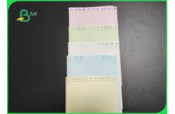 China Eco - Friendly 48g 55g 80g Printed Carbonless Paper Jumbo Roll For Office supplier