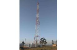 China 4 Leg Angular Telecommunication Steel Tower Antenna Mobile Galvanization supplier
