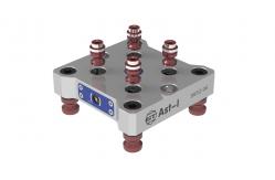 China HRC Zero Point Clamping Plates 96mm Pull Studs Alloy Steel Material supplier