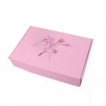 Holographic Corrugated Cardboard Shipping Box for cosmetics for sale