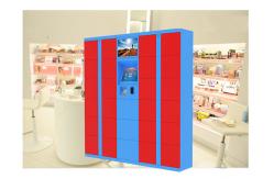 China Intelligent No Touch Electronic Luggage Storage Locker With Remote Control System supplier