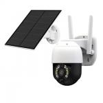 3MP Low Power PIR Wireless PTZ Outdoor Camera Solar Battery IP Wifi Security Camera for sale