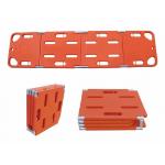 ABS Plastic 4 Fold Spine Board ,Medical Floating Water Rescue Plastic Folding Spine Board Stretcher for sale