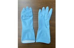 China Spray Flocklined Natural Rubber Latex Gloves For Cleaning Window supplier
