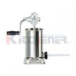 Stainless Steel Manual Sausage Stuffer Commercial Filler Meat Maker Machine 15 Lb for sale