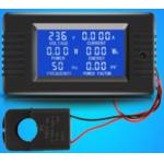 LCD Display 100A Digital Ammeter Voltmeter Power With Split CT CE FCC for sale