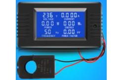 China LCD Display 100A Digital Ammeter Voltmeter Power With Split CT CE FCC supplier