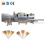55 Baking Plates Roll Sugar Cone Making Machine Sturdy Steel Structure for sale