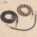 Diy Handbag Bag Purse Chain Strap , Metal Crossbody Chain With Buckle
