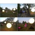 Dimmable Event Balloon Light 800w , LED Balloon Lights Decoration Branding Options 1.6m/5.2ft Tripod Mount for sale