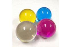 China Transparent Large Acrylic Sphere 40mm Clear Plastic Sphere Balls supplier