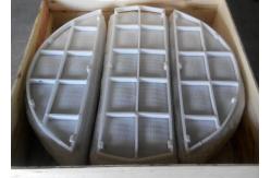 China Double Wire Knitting PP Mesh Pad  100mm Thickness Cellular Structure supplier