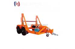 China Customized Cable Drum Trailer 3T 12T High Load Bearing Capacity supplier