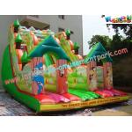 Kids Outdoor Large Inflatable Commercial Inflatable Dry Slide  for rent, home use for sale