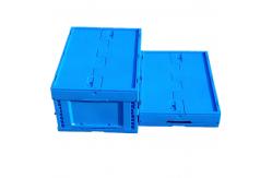 China Collapsible plastic container stackable turnover plastic box storage supplier