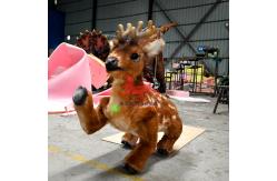 China New Realistic Animatronic Remote Control Walking Robot Animal Reindeer Robot Dog supplier