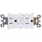 Slim Design Safety GFCI Interrupter Socket Self Grounding 15A
