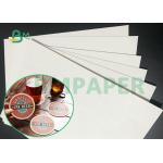 0.6MM 0.7MM 1.1MM Fast Absorption Natural Wood pulp White Coaster Board for sale
