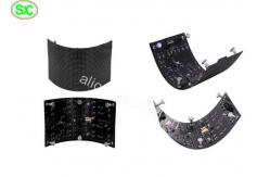 China P4 Indoor SMD Flexible Soft  LED Display Module with Nationstar LED supplier