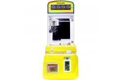 China Yellow Customized Mini Claws Commercial Coin-operated Plush Toy Arcade Game supplier