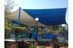 China Car Park Shade Net Carport Outdoor UV Blocking Plastic Sunshade Sail supplier