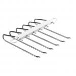 Space Saving Pants Hangers Non-Slip Clothes Organizer 5 Layered Pants Rack