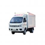 Factory Hot Selling 4X2 Petrol Small Mini Light Duty Foton XiangLing M1 Box Cargo Trucks Van Type Cargo Trucks China Made for sale