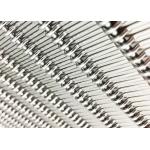 Woven Metal Decorative Lock 2.26mm Stainless Steel Crimped Wire Mesh for sale