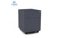 China Under Desk Two Drawer Cold Rolled Steel Mobile Pedestals supplier