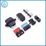 Black 100mm 250V PCB Mount Fuse Holder 279 Through Hole Fuse Holder