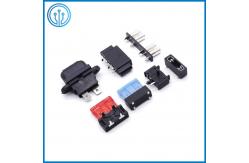 China Black 100mm 250V PCB Mount Fuse Holder 279 Through Hole Fuse Holder supplier