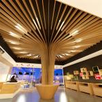 Linear Square Tube Metal Aluminum Stretch Ceiling Wall Panel for sale