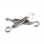 High Polished Stainless Steel Rigging Hardware European Type Eye and Hook Open Body Turnbuckle for sale
