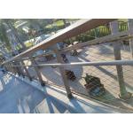 SS304 Stair Safety Netting With Flexibility Buckle 2.0 MM Wire 50x50 MM Hole for sale