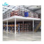 Multi Level Design Warehouse Storage Steel Q235B Mezzanine Flooring Racking Systems