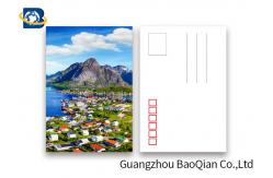 China Scenery 3D Lenticular Postcards / 3 Dimensional Lenticular Greeting Card supplier