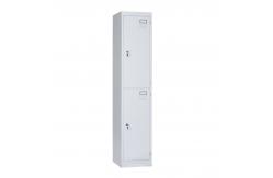 China Practical Steel Metal Lockers Office Furniture One Line Two Door Metal Locker supplier