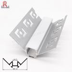 Angle Aluminium LED Strip Light Profile 0.8mm Thickness Sandblasting Finish