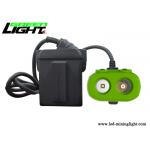 15000lux Brightness LED Miners Cap Lamp TPV Material 10.4Ah Panasonic Battery Pack for sale