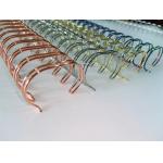 High Grade Single Loop Wire Electroplated , 50mm Coated Binding Wire for sale