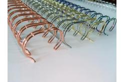 China High Grade Single Loop Wire Electroplated , 50mm Coated Binding Wire supplier