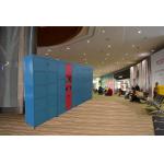 Wireless Monitoring Delivery Parcel Collection Lockers With Secured Electronic Locks